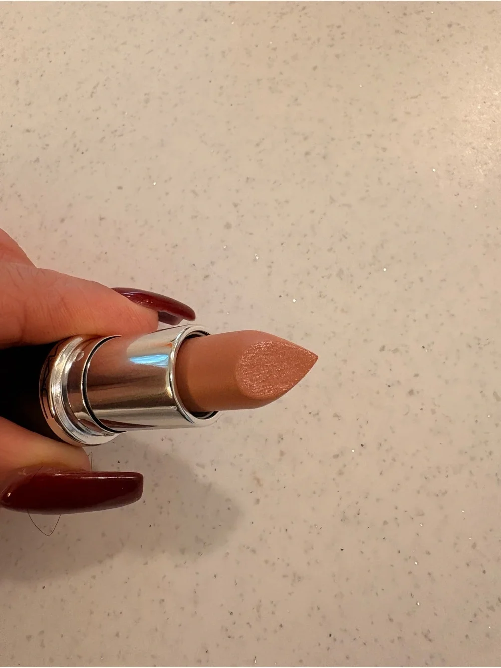 MAC Cosmetics Lipstick - Warm Nude Peach